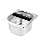 10cm Stainless Steel Coffee Knock Box Espresso Container Slag Bucket Durable
