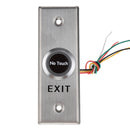 IR No Touch Contactless Door Release Exit Button Sensor Switch with LED Indication, Stainless Steel Material