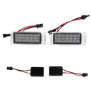 2 Pieces LED Number License Plate Light Lamp For Cadillac CTS XTS SRX