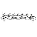 1/10 Scale Simulation Alloy Diecast Racing Exquisite Tandem Bike Sport Bicycle Model Hobbies Games Toy Collections