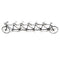 1/10 Scale Simulation Alloy Diecast Racing Exquisite Tandem Bike Sport Bicycle Model Hobbies Games Toy Collections