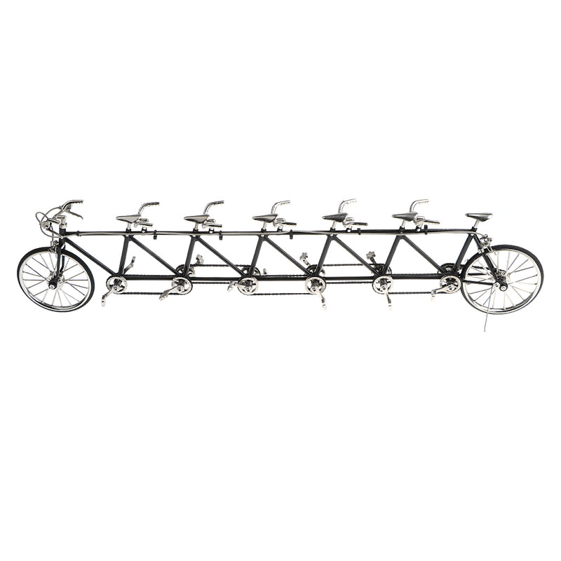 1/10 Scale Simulation Alloy Diecast Racing Exquisite Tandem Bike Sport Bicycle Model Hobbies Games Toy Collections