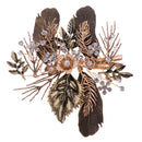 Wedding Party Women Girls Flower Crystal Hair Clip Hair Accessories