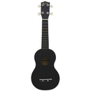 Concert Ukulele 21'' Hawaiian Hawaii Guitar Basswood for Beginners Novice Black