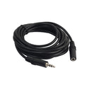 3.5mm Stereo Audio Extension Cable,AUX Male to Female Headphone Extension Cord Earbud Extension Cord 9.84ft