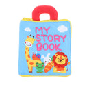 3D Cloth Books Baby Montessori Learn to Dress Early Basic Life Skills Toy - Teaching Clocks & Color Shapes & Zip, Snap, Button, Buckle, Lace & Tie Puzzle