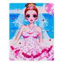 Preschoolers Toddlers 3D DIY Rhinestone Embroidery Princess Painting Handmade Cross Stitch Art Supplies Gift
