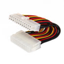 ATX 20 Pin Male to 24 Pin Female PSU Power Supply Adaptor Converter Cable