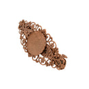 2pcs Antique Copper French Clip Barrette Cabochon Blank Setting Base Finding