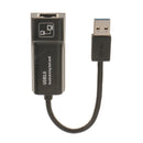 USB 3.0 to 10/100/1000 Gigabit RJ45 Ethernet LAN Network Adapter 1000Mbps