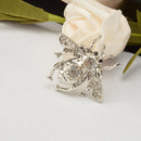 Vintage Women Men Crystal Cute Honey Bee Brooch Pin Insects Pin Jewellery Silver
