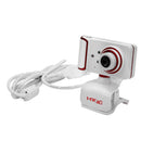 HD 16M Webcam Rotatable with Mic 3 LED Clip on For Desktop Network Skype
