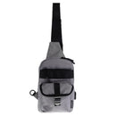 Casual Men Chest Bags Backpack Crossbody Shoulder Pack Daypacks for Cycling