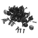 30PCS Bumper Trim Retainers Clips Rivets for BMW Series 3 5 & 7 51-11-8-174-185