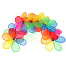 Beautiful String of 8 Windmills Long Wind Rotator Band Yard Lawn Nursery Venue DÃ©cor Accessories