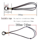 Adjustable Eyewear Retainer, Universal Fit Leather Eyewear Retainer Strap,Two Rings, Women's Accessories