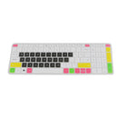 Silicone Keyboard SKin Cover Guard Film Protector for HP Pavilion 15inch White&Black