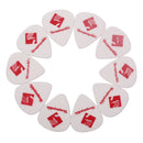10pcs Guitar Picks Smooth ABS Custom Plectrum For Electric Ukelele Guitar