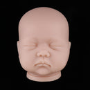 20'' Reborn Doll Head Sculpt Newborn Baby Head Mold Kit Unpainted Custom Part