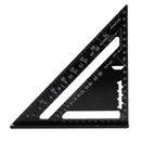 7 Inch Metric Aluminum Alloy Speed Square Roofing Triangle Angle Protractor