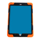 Orange Full Body Protective Silicon Rubber Cover Case Stand for iPad Air Tablets