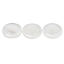 3 Pcs of Pack Trumpet Buttons Cap Repairing Accessory for Trumpet Lovers White Shell