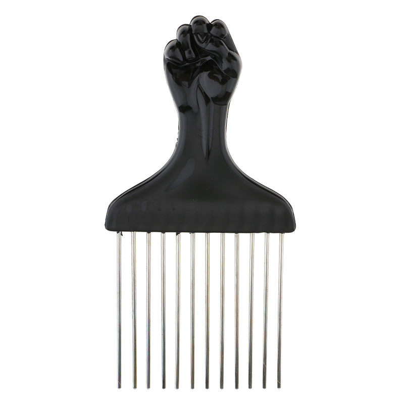 Stainless Steel Salon Hair Cutting Styling Hairdressing Barbers Brush Comb