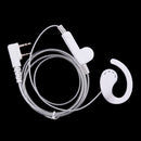 Earpiece Headset K Head with Microphone PTT for 2 PIN BaoFeng Radio UV-5R Two Way Radio