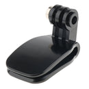Backpack Hat Cap Clip Mount for GoPro Hero 6 5 4 3+ 3 Action Camera Clamp Quick Release (Gray)