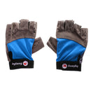 Unisex Summer Outdoor Cycling Bike Non-slip Nonskid Half Finger Gloves Sports Short Gloves Blue