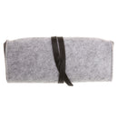 Felt Eyewear Pouch Sunglass Readers Reading Glass Soft Carry Case Grey