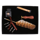 Vintage Metal Quill Dip Wedding Signing Pen Stamp Sets Gifts