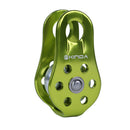 20KN (2000kg) Lightweight Single Fixed Side Rope Pulley Safety Equipment For Tree Climbing Arborist