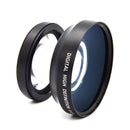 0.43X Wide Angle Lens with Macro Lens for 72MM Cannon DSLR Camera Lens Black