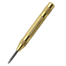 130mm Length Automatic Centre Punch Brass Barrel Spring Loaded Heavy Duty