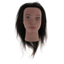 Black Afro Mannequin Head 100% Real Hair Hairdresser Training Head Manikin Cosmetology Doll Head