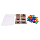 A Set Of Shadow Jigsaw Puzzles Kids Insert Matching Boards Educational Toys