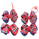 Set OF 4PCS Girls Cute Ribbon Bowknot Design Hair Clips Band Party Cosplay Fancy Dress Photography Props