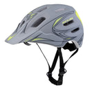 Bike Cycling Skating Skiing Head Safety Protection 18-Holes Diversion Helmet with Detachable Visor L Gray