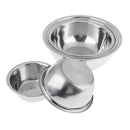 5pcs Stainless Steel Mixing Bowls Outdoor Cooking Supplies Camping Backpacking Travel