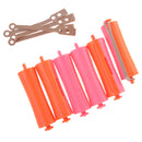 6 Pieces Hair Grip Curlers Rollers Salon Hairdressing Styling Tool 1.8x9 cm