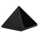 6cm Collectible Crystal Stone Obsidian Pyramid Gemstone Power Office Decors