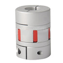 New 40mmx 55mm CNC Stepper Motor Flexible Plum Jaw Shaft Coupler Aluminium D20