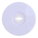 Plastic Turntable Plate Rotating Disc Base Turn Table Display Props for Watches Phone Jewelry Dia:3'' White