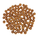 Pack of 100 Natural Wooden Spacer Charms Stripe Beads for DIY Jewelry Making Craft 8mm