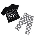 Set Of Baby Infant Fashionable Boy T-Shirt And Pants Clothes Outfit Multi-Color 100