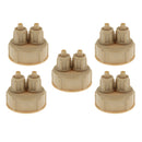 5x Aquarium Fish Tank Carbon Dioxide DIY Reactor With Quick Screw Bottle Cap