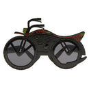 Men Women Novelty Black Motorbike Party Glasses Fancy Costume Festival Holiday Sunglasses Gift Photo Booth Prop