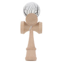 White Crackle Paint Traditional Kendama Ball Kids Educational Toy Xmas Gift