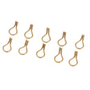 10Pcs/pack Fishing Rod Guides Replacement Tip Ring Eye Rings Rod Accessories